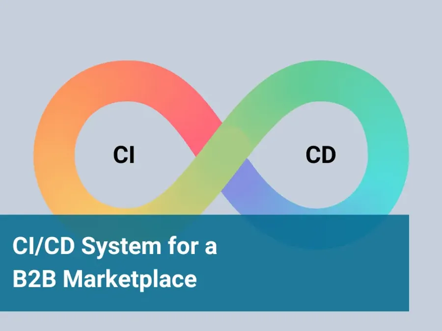 CI/CD System for a B2B Marketplace
