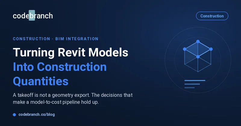 Turning Revit Models Into Construction Quantities