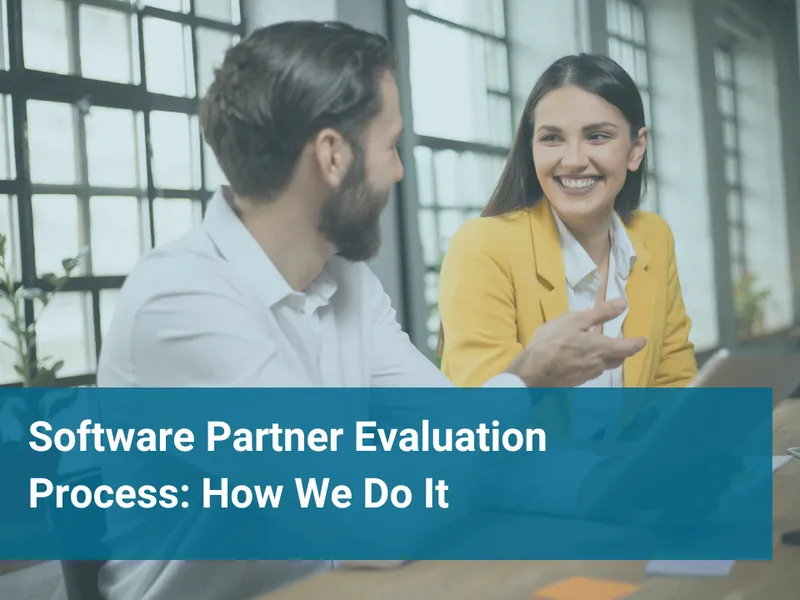 CodeBranch team during a software partner evaluation process meeting with a client executive.